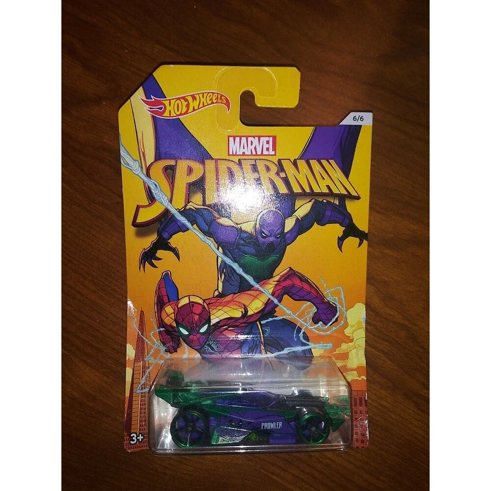 HOT WHEELS 2017 SPIDER-MAN #6/6 Prowler Drift King
